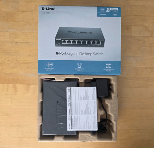 Link dgs 108 port - dgs-108, 8-port