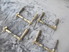 antike Türgriffe - Türklinken, Drückergarnitur Jugendstil Messing / Horn?