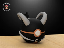 #229 Hundemon Pokeball im