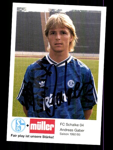 Autogrammkarten schalke - fc,
