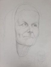 Alte Zeichnung Bleistift auf