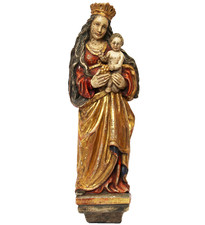 Holz Skulptur Maria