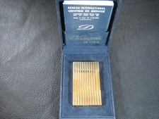 S.T Dupont Feuerzeug Gold  Linie 2 Full Set  Komplett Überholt Garantie