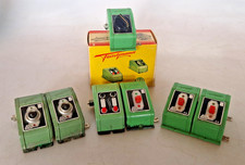 H0 GFN Fleischmann Blech-Stellpult, Schalter etc und eine Ovp 50-60er Jahre