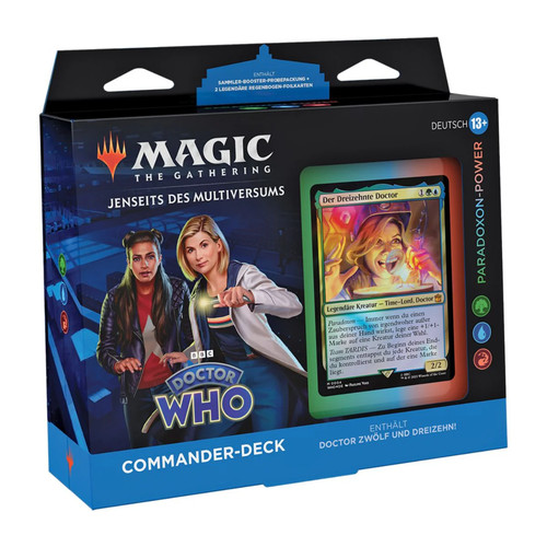 Doctor who commander - doctor, commander-deck