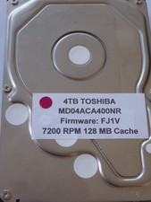 MD04ACA400NR FW: FJ1V Toshiba
