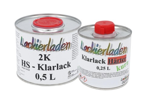 Set klarlack 1 inkl - hs,