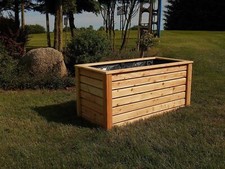 Hochbeet aus modernen