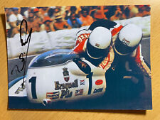 Rolf Steinhausen Autogramm handsigniert Motorrad Gespann Rennfahrer Deutschland