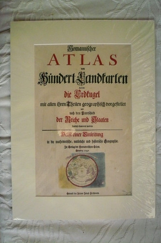 Titelblatt atlas von - titelblatt,