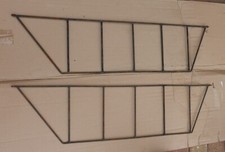 2x alte DDR 🎠 Regalbodenhalter Regal LOFT Regalträger Eisen Bücherregal Eisen .