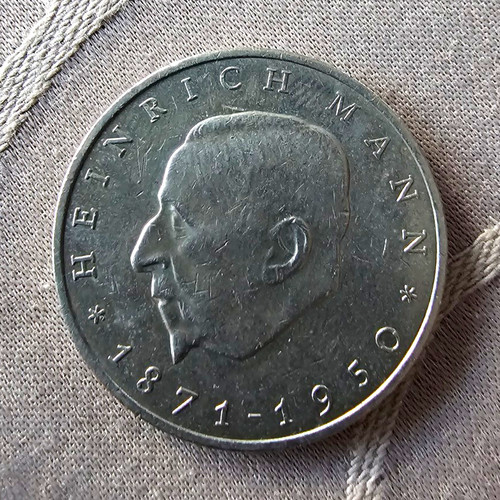 Ddr mark gedenkmünze 1971 - 20,