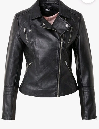 Lederjacke - , (kunstleder)