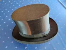 Alter Zylinder / Klappzylinder / Chapeau Claque - schwarz