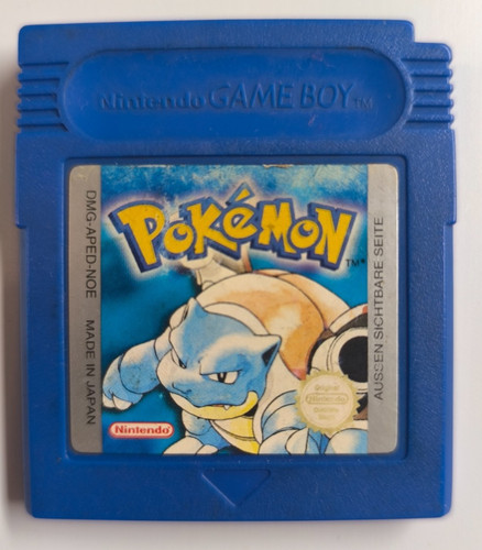 Pokémon blaue edition - edition, game