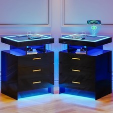 Nachttisch LED Nachttisch mit