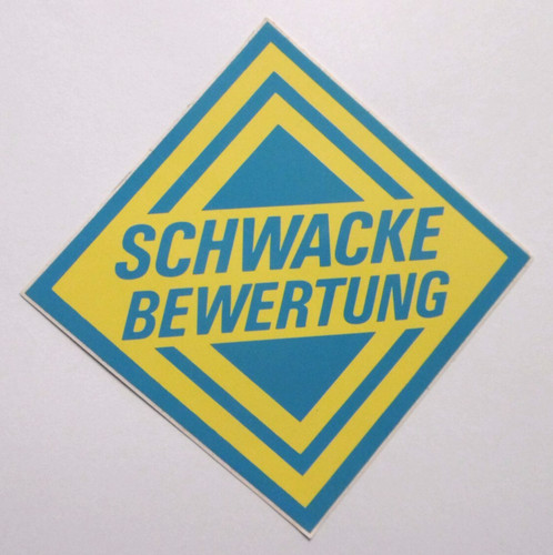 Werbe aufkleber schwacke - werbe-aufkleber,