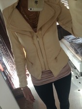 Extravagante Kunstlederjacke