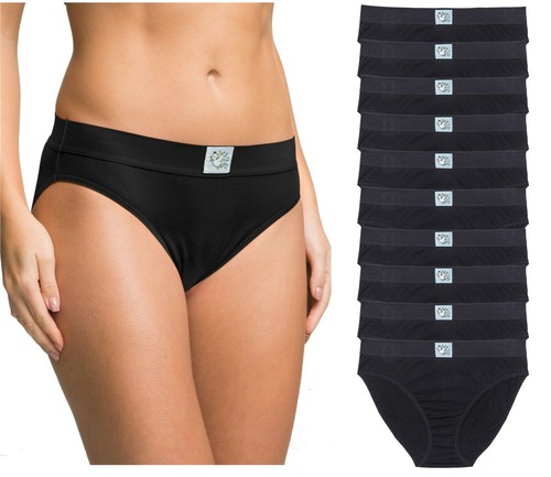 10er pack damenslips - 10er-pack,