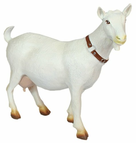 Ziege figur mecki garten - figur,