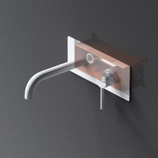 Unterputz Wandarmatur Weiß