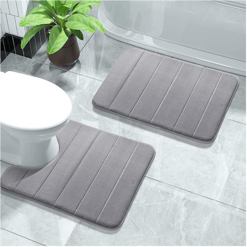Memory foam badematte set - memory,