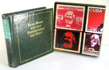 Minibuch Leder Karl Marx auf