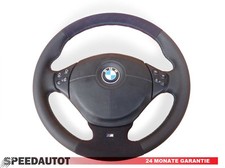 Lederlenkrad für BMW E34 E36 E39 mit Airbag NEU LEDERRBEZUG mit ALCANTARA mult.4