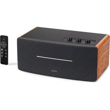 Edifier D12 kompaktes Stereo Lautsprechersystem (70W) mit Bluetooth 5.0 Holz