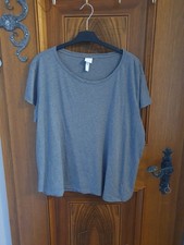 T- Shirt in grau meliert von