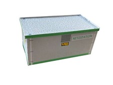 HO/1:87 2 Stück Trafohaus