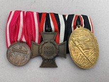 3er Ordensspange Hessen, mit Kriegsehrenzeichen in Bronze (6576a)