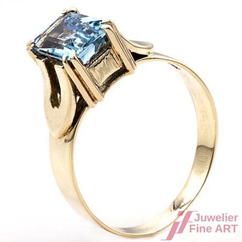 Ring 585 gelbgold - ring, mit