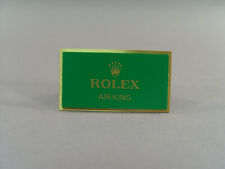 142902: Rolex Air King Original Vitrinen Display, Aufsteller, Schild