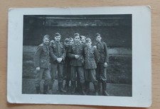 Schwarz Weissfoto  junge Soldaten Wehrmacht Uniform  Vintage 1944