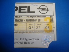 96/97 Ticket FC Bayern
