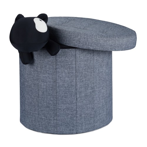 Sitzhocker mit stauraum