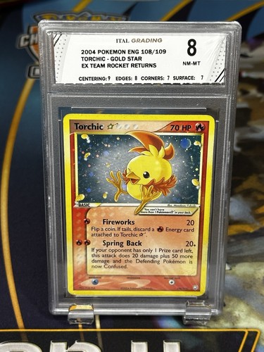 Torchic gold star - star, eng