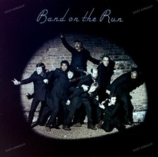 Paul McCartney And Wings - Band On The Run LP + Poster (VG) .