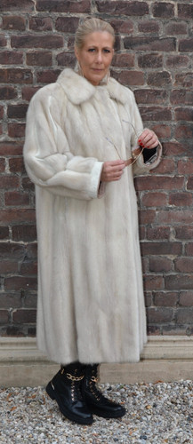 A5497 nerzmantel nerz mantel - nerz,