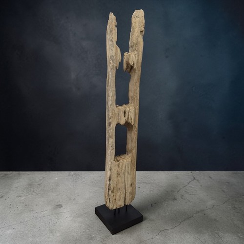 Treibholz skulptur teak - treibholz,