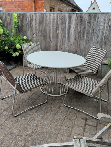 Teakholz gartenstühle 4er - teakholz,