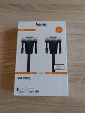 Hama VGA Kabel 1,5m Video 1080p Full HD 15 Pol. Monitor Kabel TFT LCD