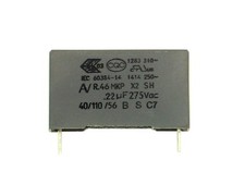 1x 0,22µF 275V~ AV R.46 MKP