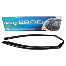 CLIMAIR Windabweiser Regenabweiser für VW GOLF 7 5-Türer mit ABE schwarz 1 Paar