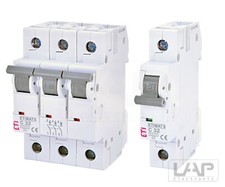 ETI Leitungsschutzschalter LS-Schalter Sicherungsautomat 10A bis 32A