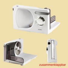 Domo DO523S Allesschneider - Brotschneidemaschine - Aufschnittmaschine klappbar