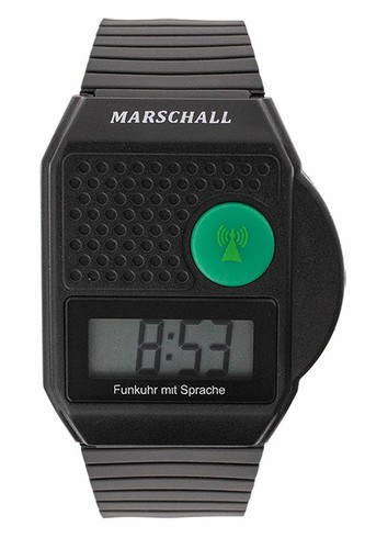 Marschall funkuhr talking - funkuhr, ■