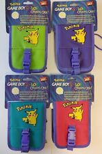 Nintendo Pokemon Gameboy Color Tasche, Tragetasche, rot lila turkis grün