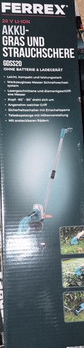 Ferrex 20v akku gras - 20v, und